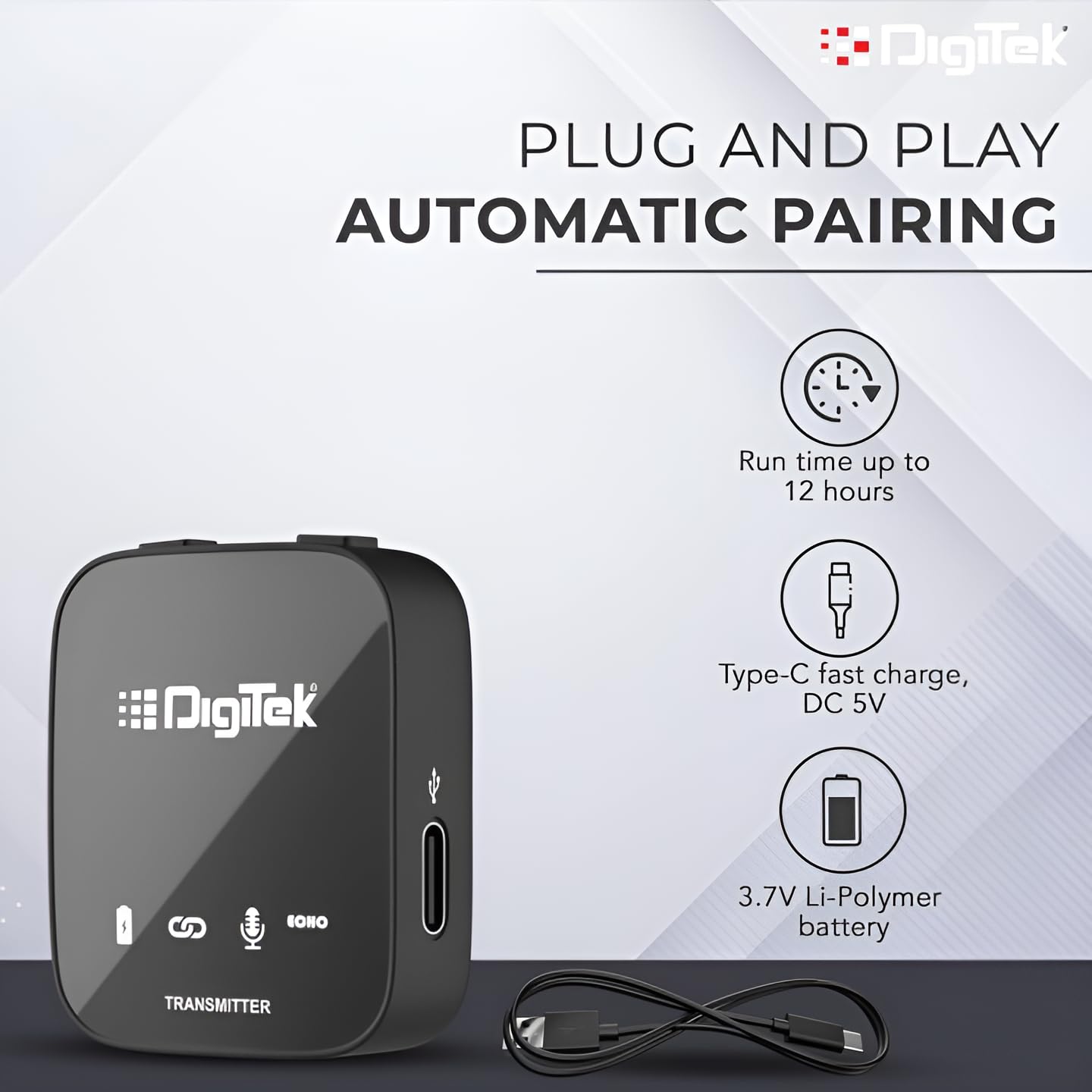 Digitek-DWM 101 Wireless Microphone System