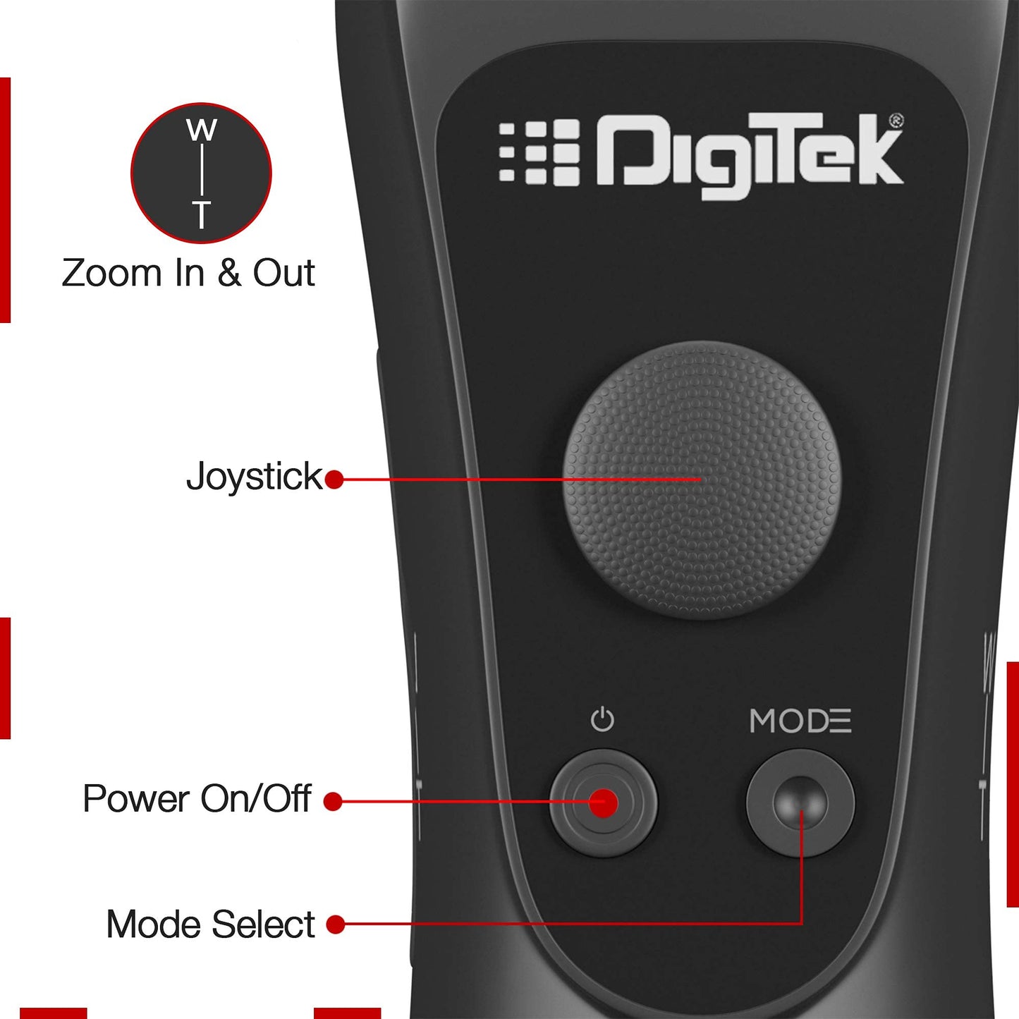 DIGITEK 3-Axis Handheld Gimbal Stabilizer