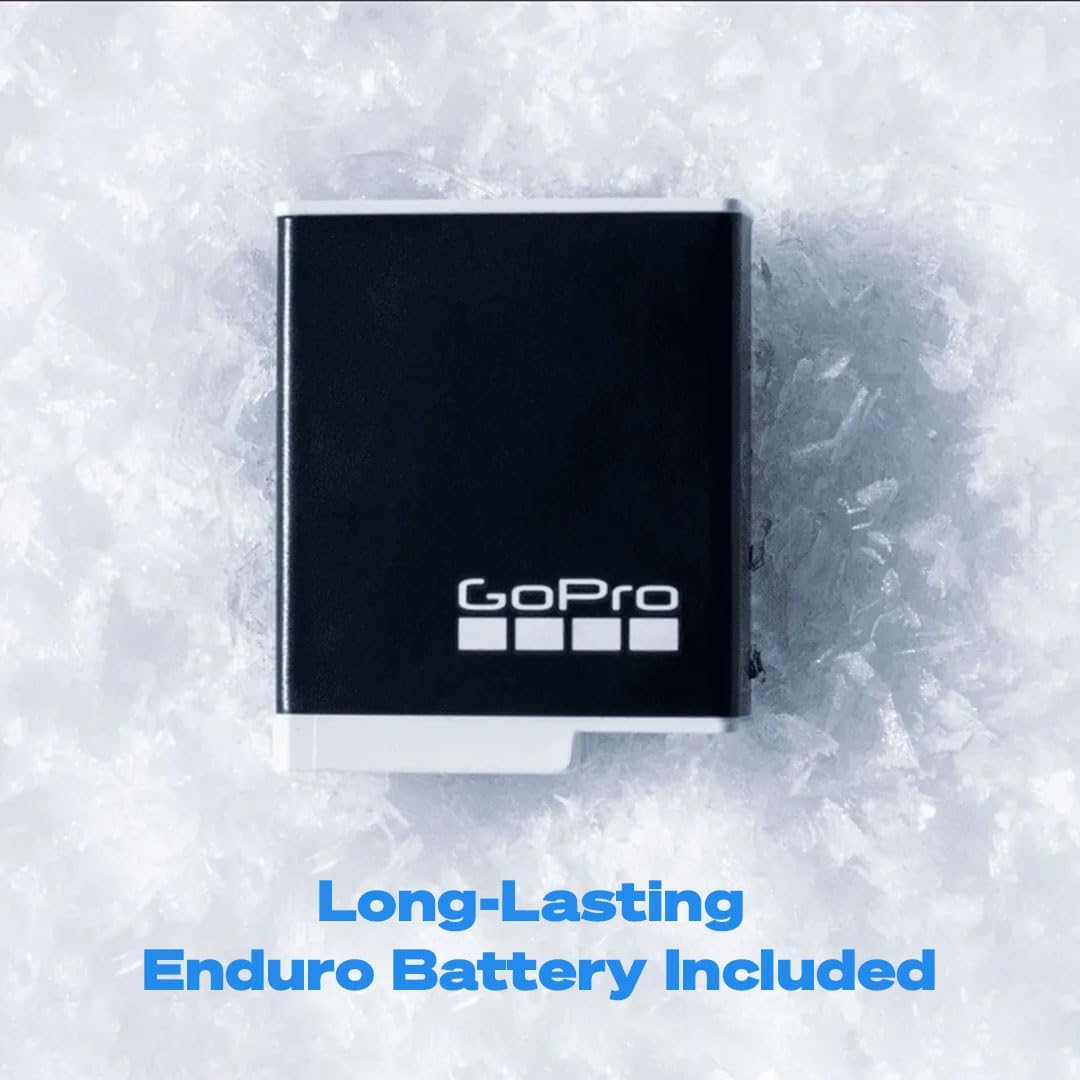 GoPro Hero11 with Enduro Rechargeable Battery Bundle - Waterproof Action Camera