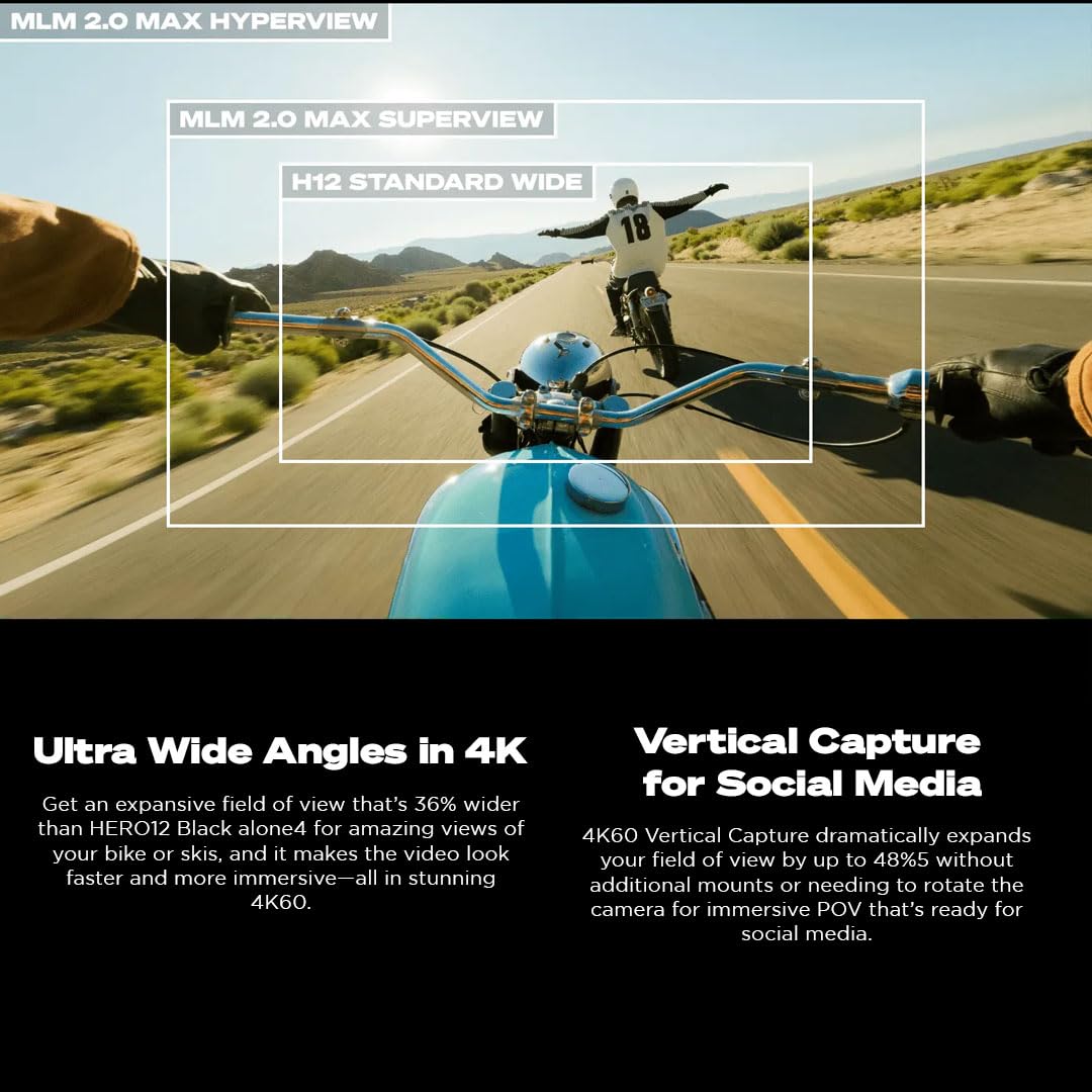 GoPro Hero12 Action Camera Bundle Pack