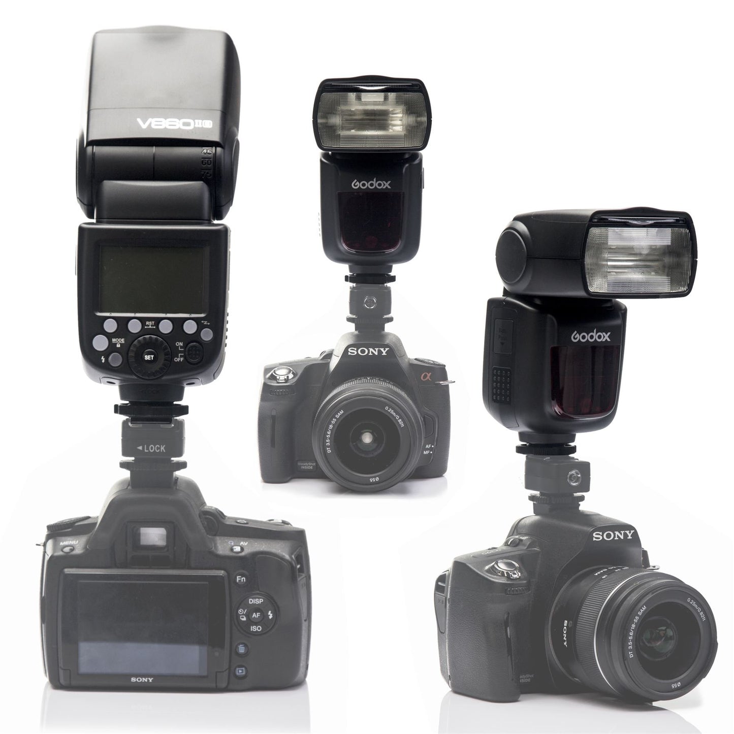 GODOX Ving V 860 II TTL Li-Ion Flash Kit for Nikon Cameras (Black)