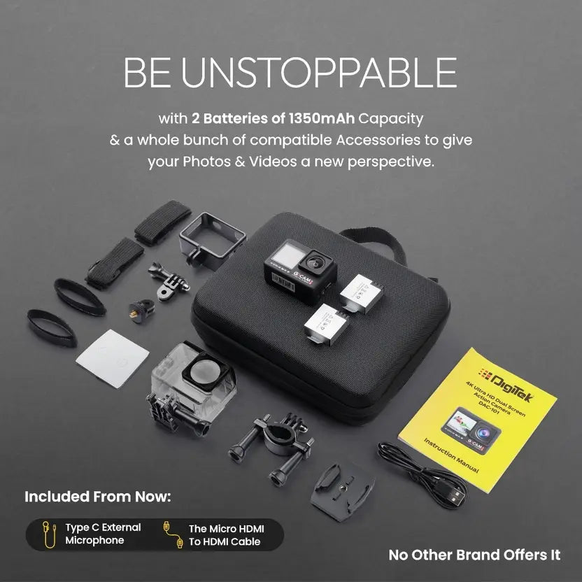 DIGITEK GoCAM DAC-101 WideAngle Sports and Action Camera
